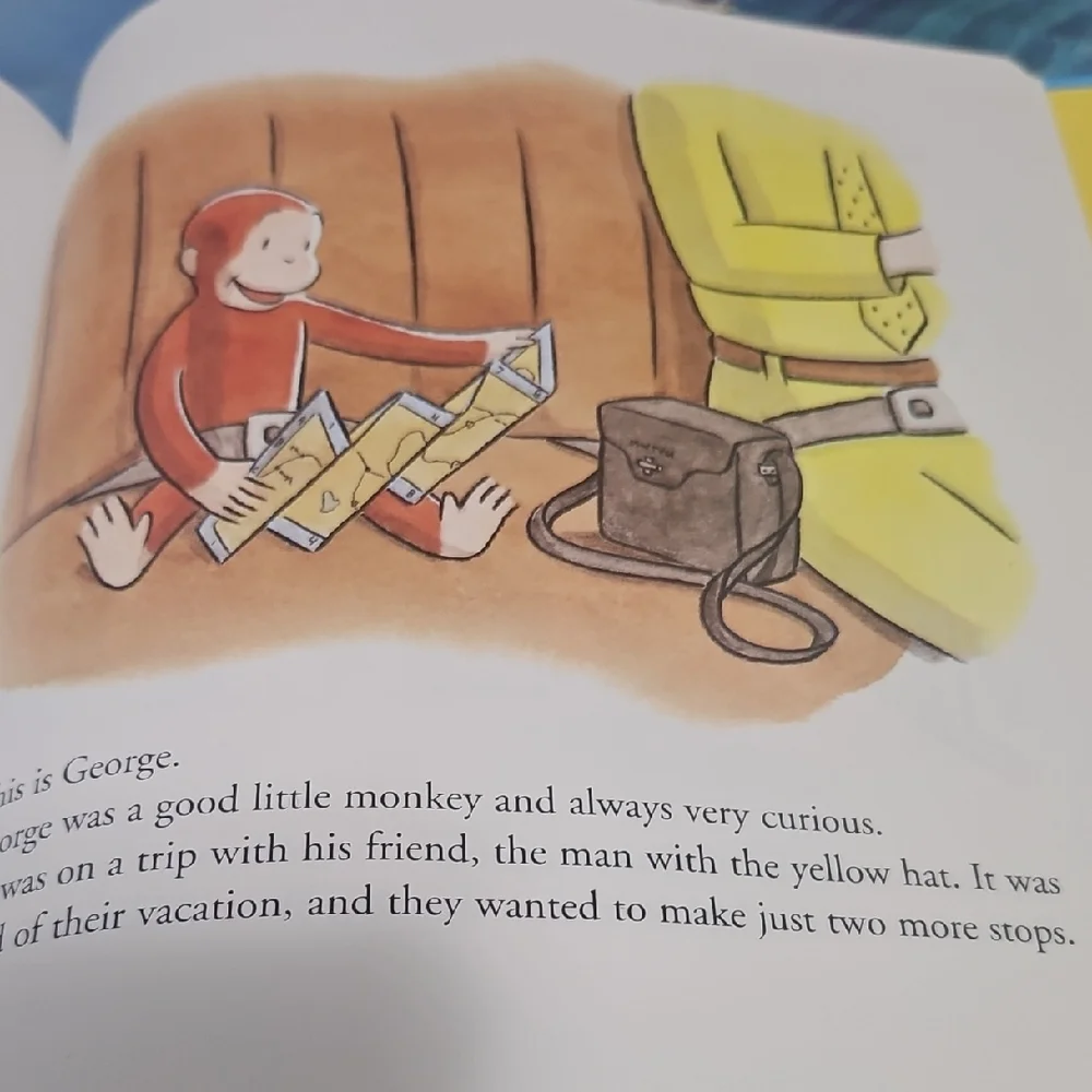 Books School Bundle Childrens Roadwork CURIOUS GEORGE in Good Shape